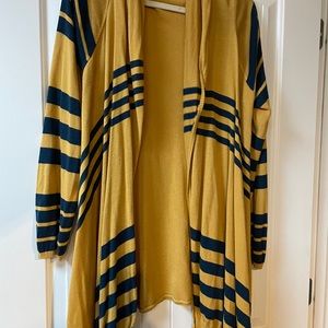 Matilda Jane large sweater cardigan